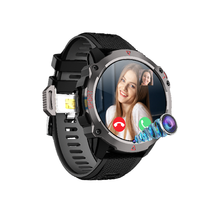 B5S 4G Smart Watch (SIM-Card Supported)